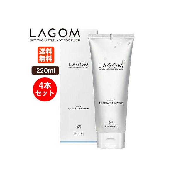 LAGOM ラゴム ジェルトゥウォーター クレンザー 220mL 朝用洗顔 国内正規品