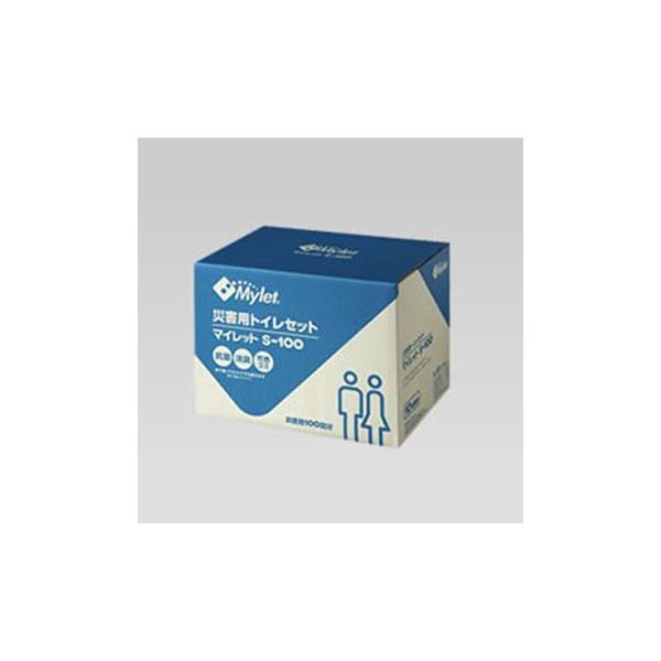 防災用品 マイレット S-100 災害用トイレセット 100回分 : アット防災