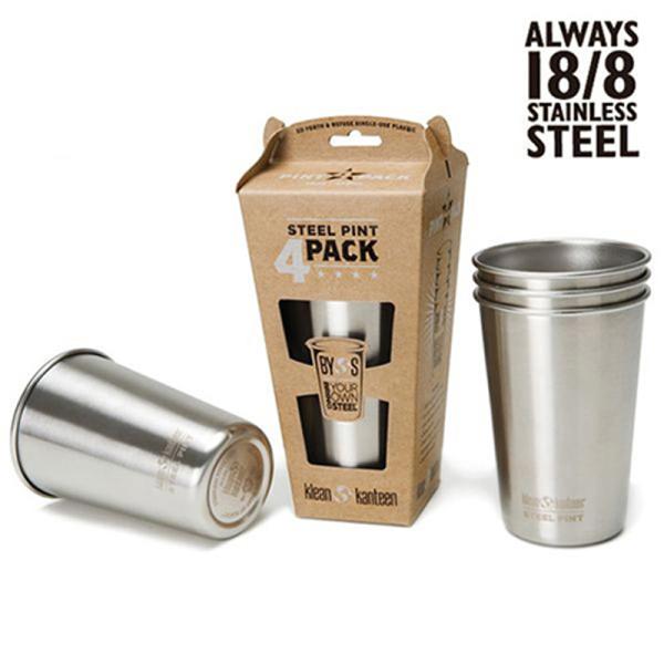 カップ klean kanteen KK パイントカップ 4pack 16oz ステンレス