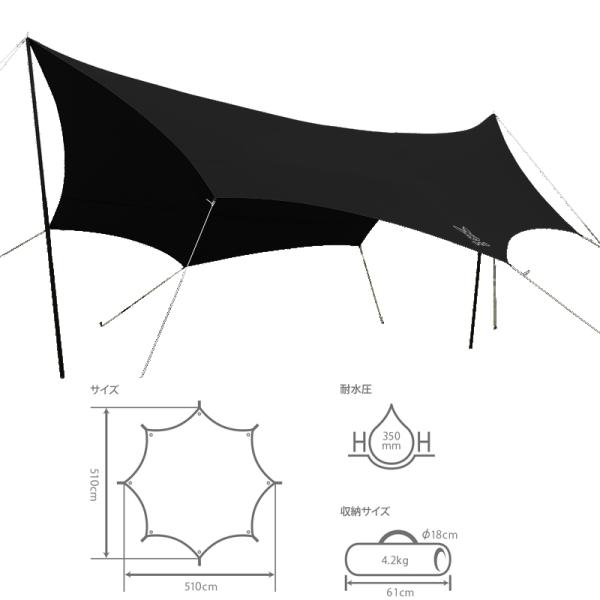 DOD（ディオーオーディー） タープ・シェルター DOD OKRA TARP