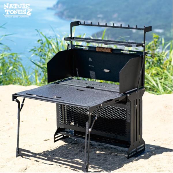 テーブル・チェア・ハンモック NATURE TONES THE BLACK BOX アウトドアテーブル NATURE TONES THE BLACK BOX (ブラック