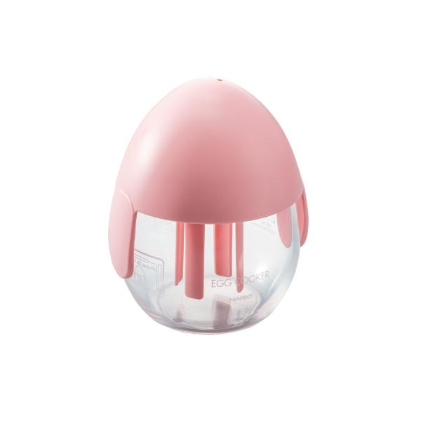 ハリオ エッグクッカー ピンク XECN-M-P電子レンジで簡単卵料理。忙しい朝や、お弁当のおかずが作りに活躍。電子レンジで手軽に卵料理ができるエッグクッカーです。卵の黄身を崩すようにフタにピックがついています。フタをしてピックで黄身を崩し...