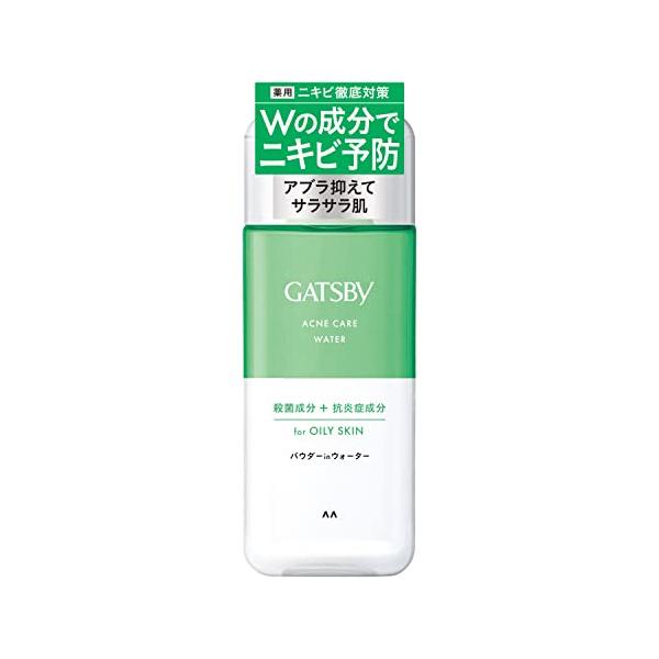 GATSBY(ギャツビー) 【医薬部外品】薬用アクネケアウォーター [ メンズ オールインワン ニキビ対策 化粧水 ]