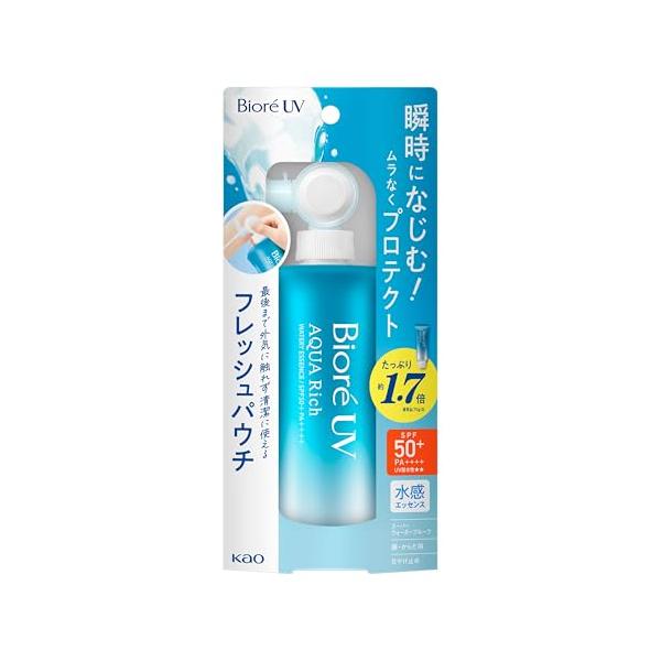 ビオレ ＵＶ アクアリッチ ウォータリーエッセンス フレッシュパウチ 120ｇ 日焼け止め SPF50