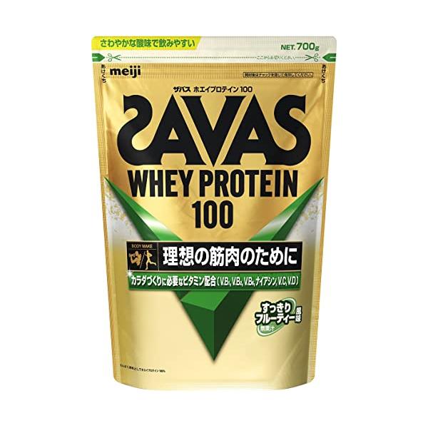 他サイト： ザバス(SAVAS) ホエイプロテイン100 すっきりフルーティー風味 700g 明治の商品画像