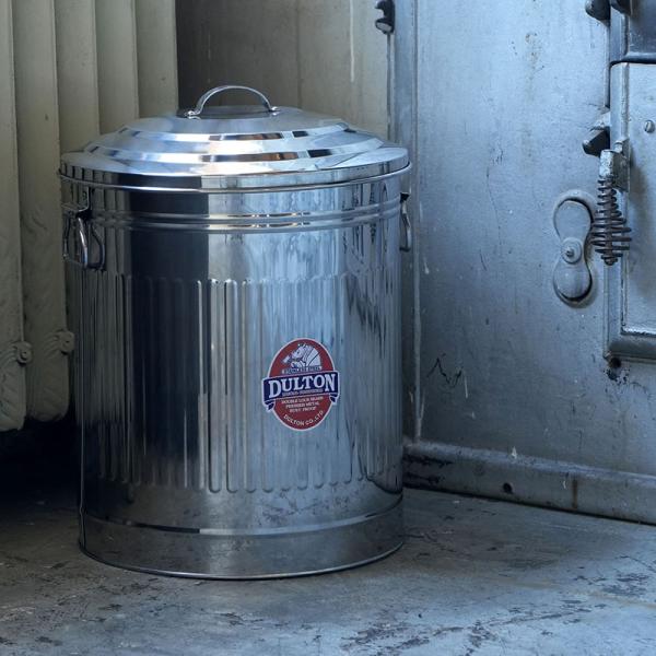 DULTON（ダルトン） ゴミ箱 ダストボックス フタ付 ガベージ カン L
