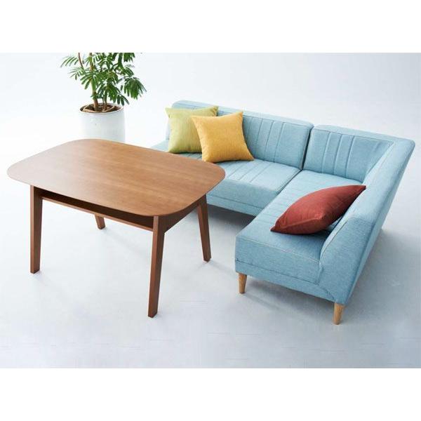 ダイニングテーブルセット Tea Time コーナー型ダイニング３点セット テーブル ベンチ カウチ ファブリック仕様 ４人用 リビング ダイニング兼用タイプ Yk Teatime Set3 アットイーズ 通販 Yahoo ショッピング