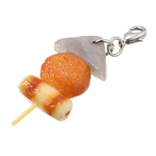 世界に誇る日本の文化、食品サンプルを製作している職人が一つ一つこだわりを込めて作ったミニチュア食品サンプルです！この3wayアクセサリー。名前の通り別売の専用パーツを付け替えることによって、カバンや財布、スマホやガラケーなどにも取り付けられ...