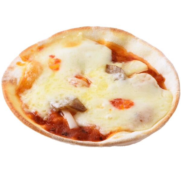 モッツァレラピザは一番人気のあっさりピザです。モッツァレラ独特のモチモチ伸びる食感が楽しめます。 Ｓ判の大きさは約 １１ cmです。 名称/ピザ品名/モッツァレラチーズピザ原材料名/ナチュラルチーズ(イタリア製造、オランダ製造、国内製造)、...