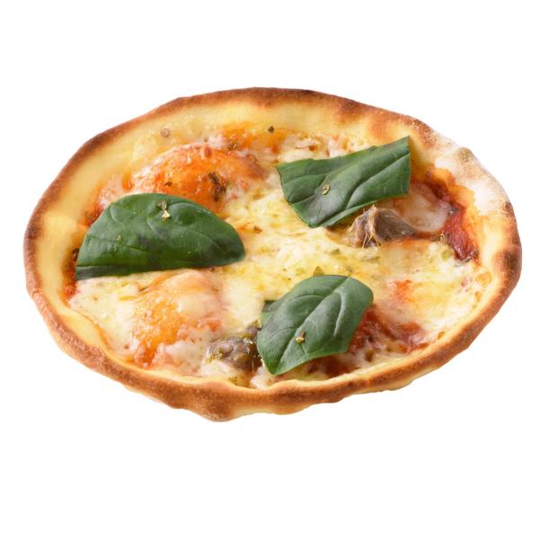 軽井沢ピッツェリア発!!フレッシュバジル＆アンチョビが後を引く美味しさです。Ｓ判の大きさは約 １１ cmです。 名称/ピザ品名/ナポリピザ原材料名/ナチュラルチーズ(オランダ製造、イタリア製造、国内製造)、小麦粉、トマトピューレ、バジル、乾...