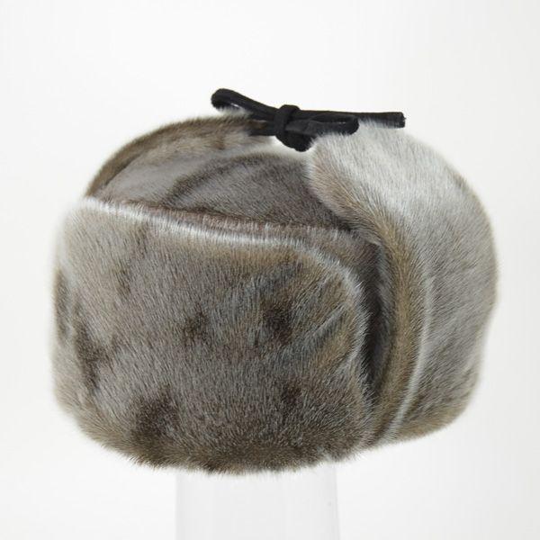 帽子 毛皮 アザラシファーのモスコー ロシア帽 フライトキャップ :a12-azarasimos-780:どら猫帽子店 - 通販