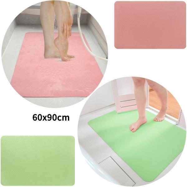 日本製】浴室マット 60x90cm お風呂場マット バスマット 滑り止め 転倒
