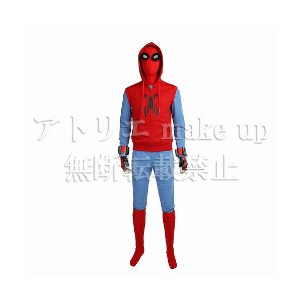 【スパイダーマン ホームカミング コスプレ 衣装】スパイダーマン マーベル アニメ 映画 ゲーム コスチューム オーダーメイド対応