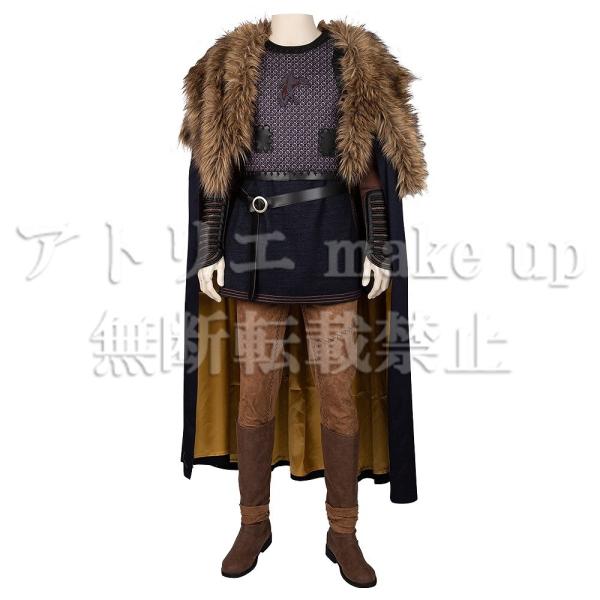 【ヴァイキング コスプレ 衣装】ラグナル ロズブローク ハロウィン コスチューム 衣装 ゲーム アニメ 映画 オーダーメイド