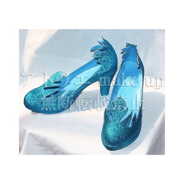【アナと雪の女王 コスプレ用ブーツ cosplay shoes 靴】エルサ ハイヒール マンガ アニメ コスプレ