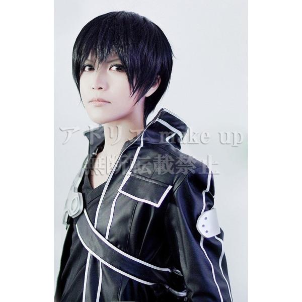 【ソードアートオンライン SAO コスプレ用ウィッグ】キリト 桐ヶ谷和人 コスプレ アニメ マンガ ゲーム コスプレ用品 cosplay