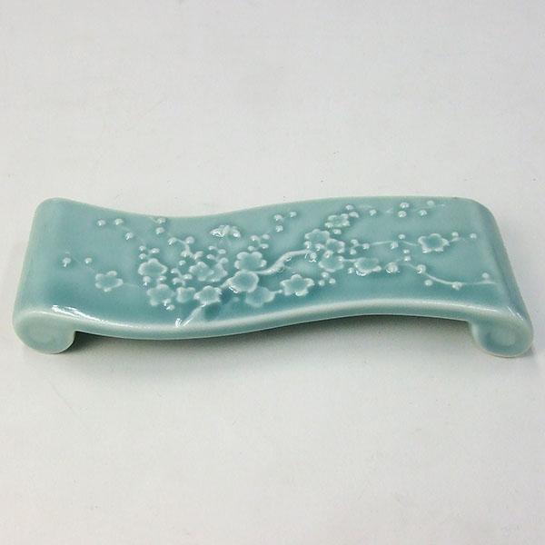 墨床 梅彫 陶器 墨置き 書道用品 : アトリエ マーノ - 通販 - Yahoo