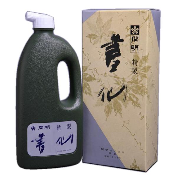 開明 精製書仙 1.8L 墨汁 墨液 液体墨 書道用品 SU2020