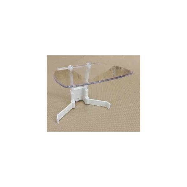 グリフェット用。ガラスを研磨する際に飛散する可能性のある、小さなガラス片などから顔を保護します。※完全な保護ができるわけではありません。目の保護には保護メガネも有効です。