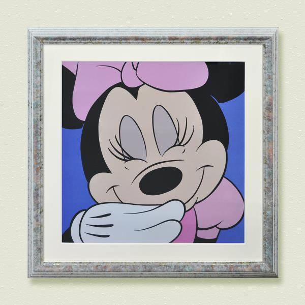 ディズニー アートポスター 額入り ミニーマウス : アトリエ4seasons