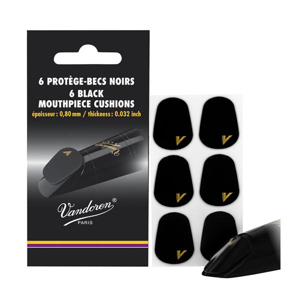 【2021年改良されたNEWタイプです】マウスピースの歯のあたる部分に貼ることでアンブッシュアを安定させます。・内容量：6枚入り・厚み：0.80ｍｍ