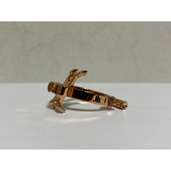 B♭ クラリネット リガチャー JLV ローズゴールドめっき