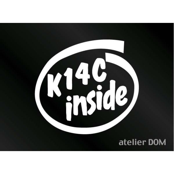 INSIDEステッカー K14C インサイド スイフトスポーツZC33S エスクードYEA1S カッティングステッカー カッティングシール ステッカーチューン