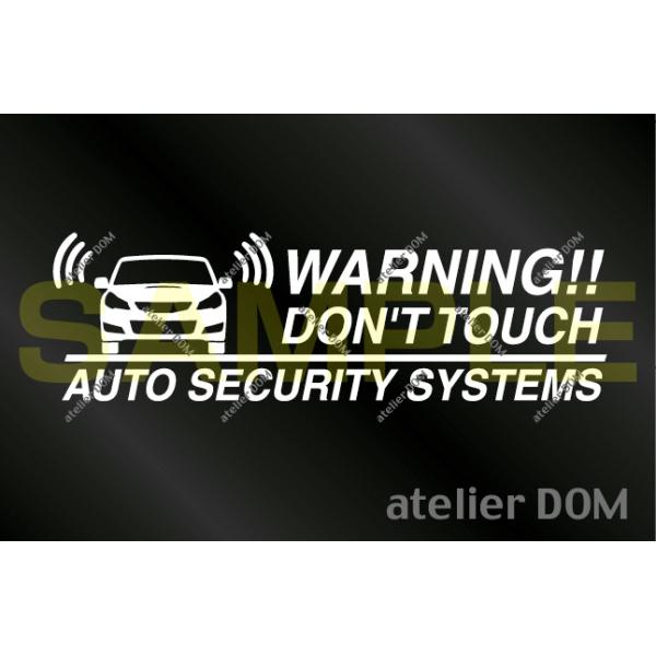 スバル レガシィB4 BM用 セキュリティーステッカー3枚セット[外貼りタイプ]