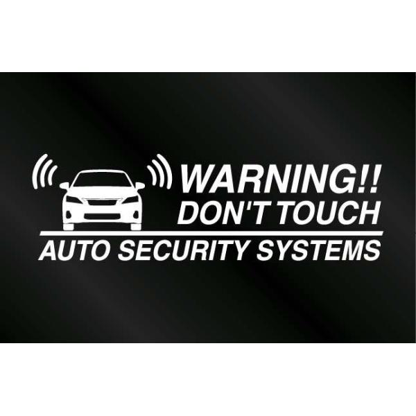 レクサス CT 10用セキュリティーステッカー3枚セット[内貼りタイプ] CT200 CT200h