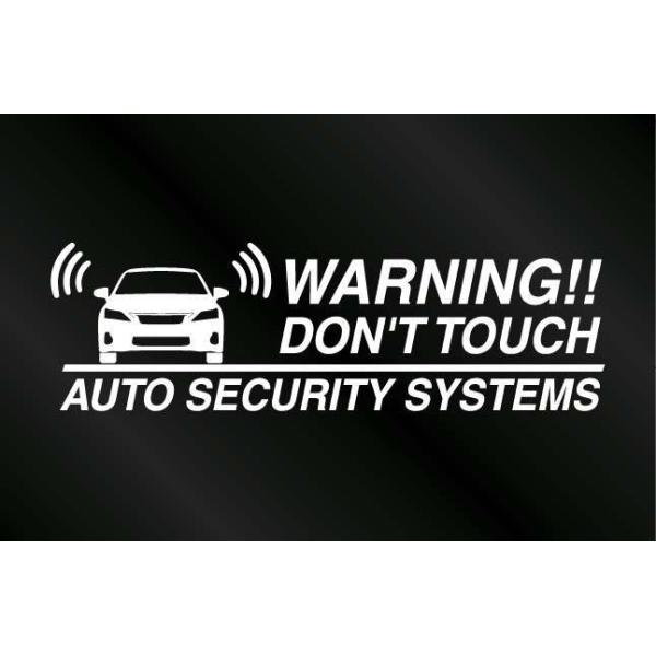 レクサス CT 10用セキュリティーステッカー3枚セット[外貼りタイプ] CT200 CT200h