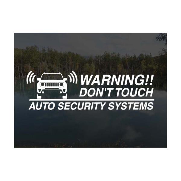 JEEP ジープ レネゲード  BV用セキュリティーステッカー3枚セット[外貼りタイプ]
