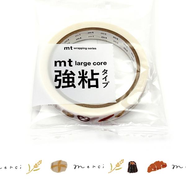 マスキングテープ mt large core 15mm×25m【パン merci 強粘着