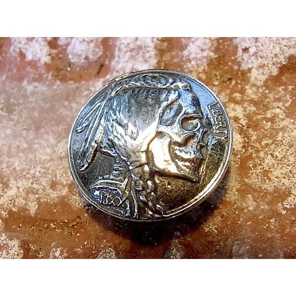 コンチョ ボタン シルバー Sv950 インディアン スカル ネイティブ ドクロ デザイン レザーアイテム 髪留め ネジ ドットボタン 丸カン ループ 056 Buyee Buyee 日本の通販商品 オークションの代理入札 代理購入