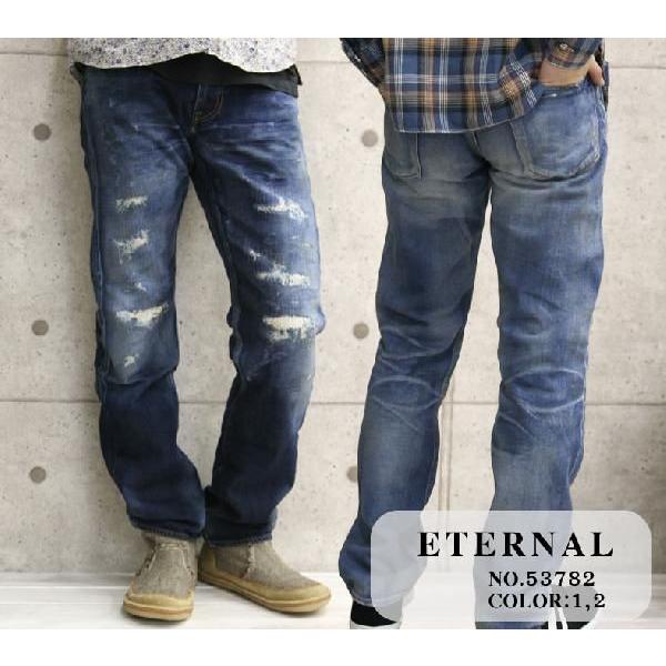 エターナル（ETERNAL） ジーンズ ダメージジーンズ デニムパンツ 備中