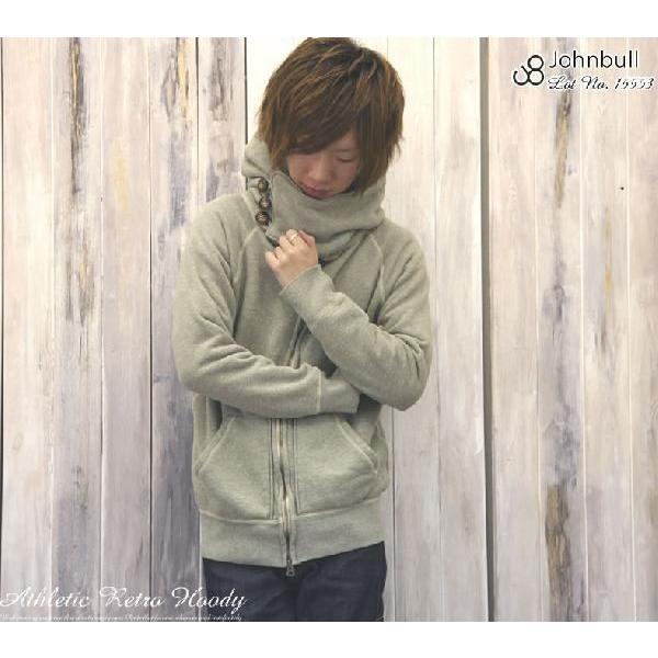 ジョンブル 安売り Johnbull フーディージャケット ジップパーカー おしゃれ アウター メンズ