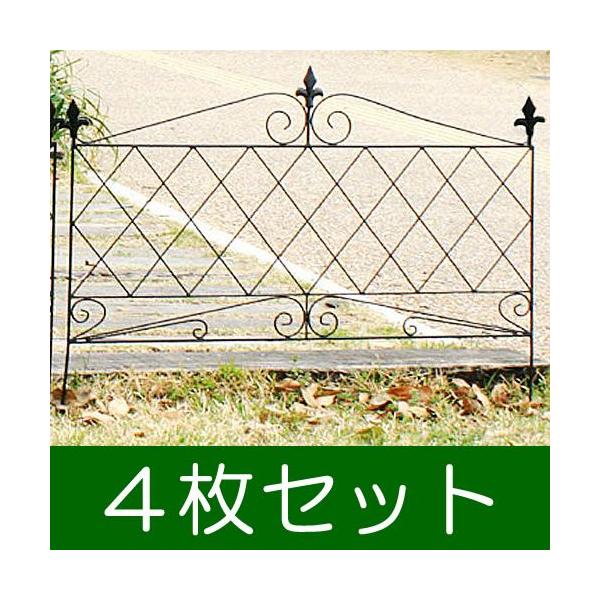 トレリス フェンス アイアン ガーデン 花壇 アイアンフェンスア