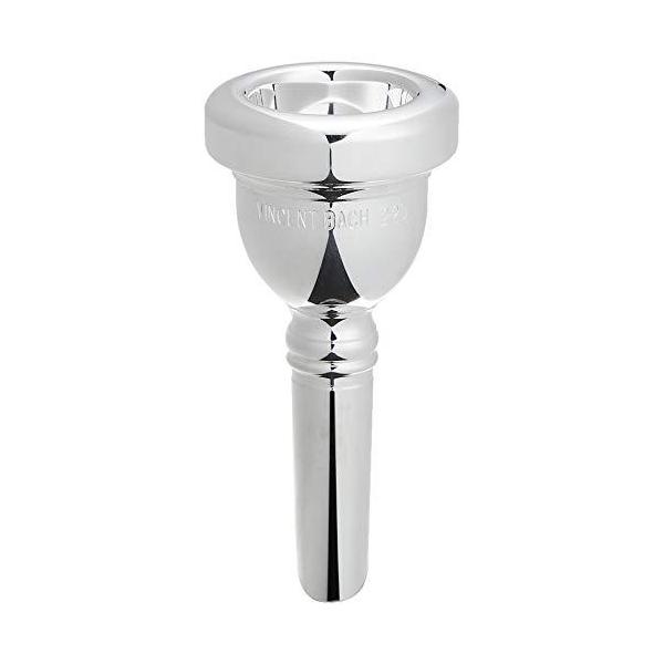 トロンボーンマウスピース バック トロンボーン マウスピース 22D 銀メッキ仕上げ (細管用