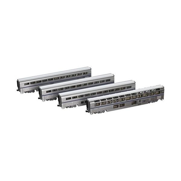 Kato N Scale Superliner 4 Car Passenger Set #B2 Amtrak Phase IVb