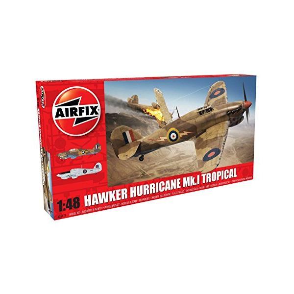(未使用･未開封品)　エアフィックス 1/48 ホーカー ハリケーンMk.I トロピカル X5129 プラモデル df5ndr3 athena8_ys0000022921792440