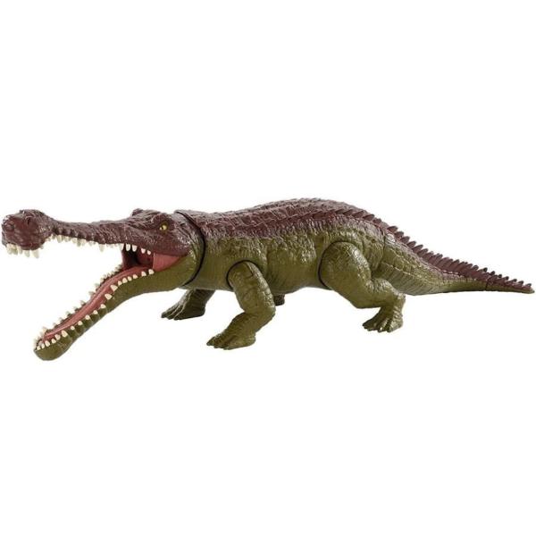 マテル　ジュラシックワールド　サルコスクス　Sarcosuchus Amazon.com: Mattel Jurassic World Massive Biters Sarcosuchus