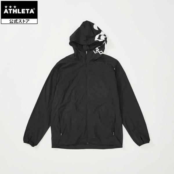 【美品】ATHLETA BOMBR アスレタ ボンビーアール ジャケット 黒 O ATHLETA（アスレタ） 【公式】 ATHLETA BOM LIGHT SHELL BomBR