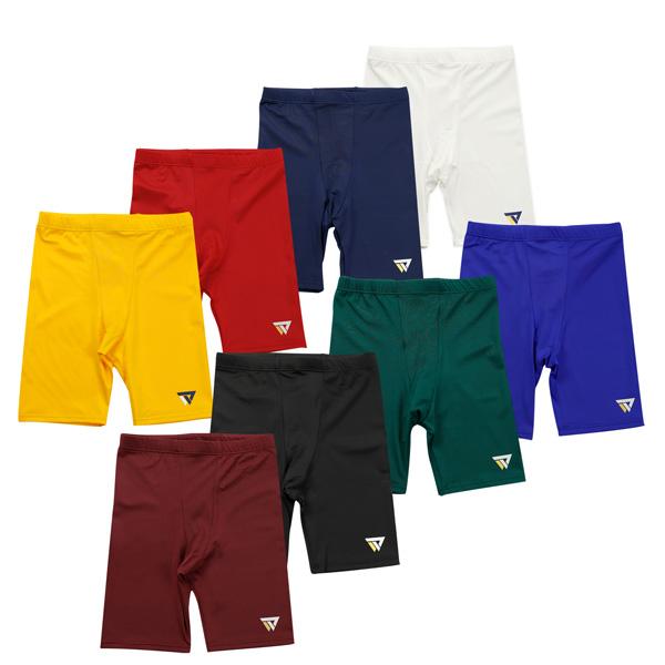 ハーフパンツ型アンダーウェア。ストレッチのきいたショートタイツです。・男女兼用サイズです。※代金引換はネコポスには対応しておりません。BENCHWARMER　BW　ベンチ　定番　バスケットボール　スポーツ　トレーニング　吸汗　インナーウェア...