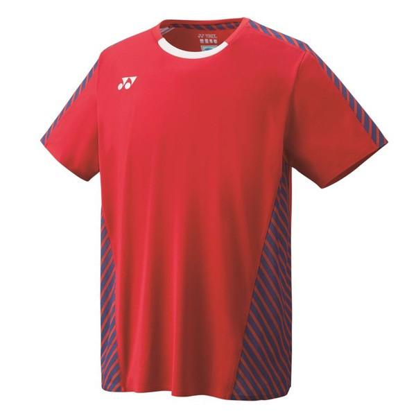 YONEX（ヨネックス） メンズ半袖シャツ（10249 496（サンセットレッド