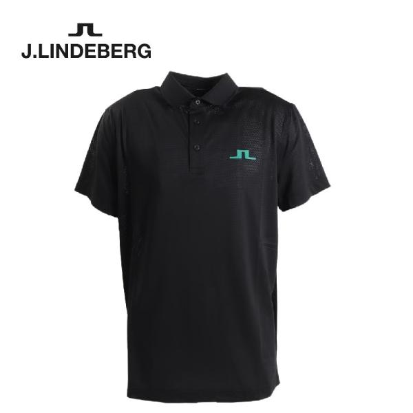 J.LINDEBERG ジャガードジャージ半袖ポロ J.LINDEBERG ジャガードジャージ半袖ポロ 【公式通販】