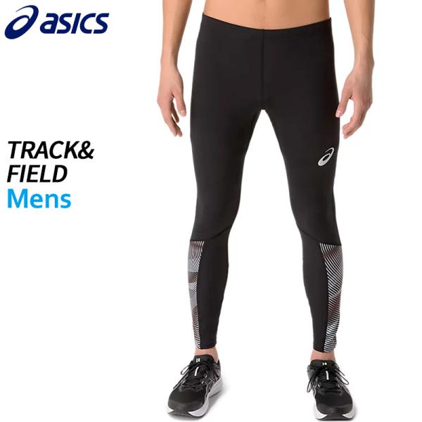 アシックス asics グラフィックロングタイツ 2091A759-002 メンズ 陸上 ランニング ウエア 25AW