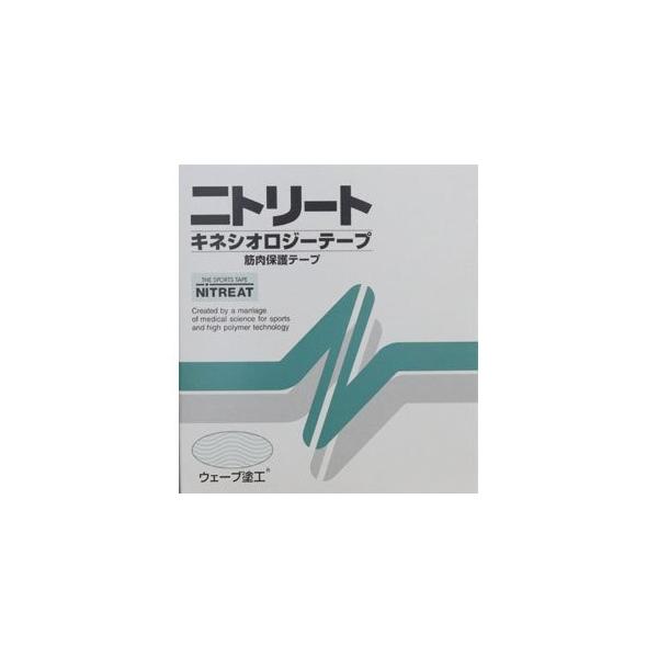 ニトリート キネシオロジーテープ 75mm 汎用タイプ NK-75  4本入り　1ケース