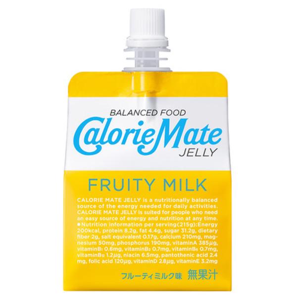 大塚製薬 カロリーメイト ゼリー フルーティミルク味 215g (1袋)