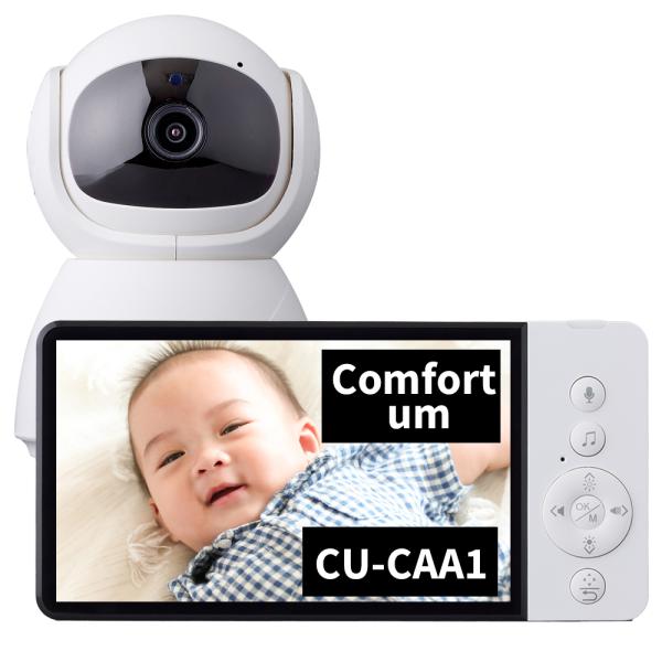 [Release date: May 7, 2025]ママの厳選されたニーズ８機能を搭載！使い勝手よく、［盗聴防止］にも配慮した安心の一台！【商品紹介】◆電源を入れるだけですぐ使える！機能も充実したベビーカメラ◆子育てをサポートする安心の一...