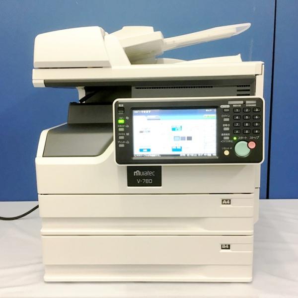 中古 モノクロ複合機 コピー機 コンパクトb4モノクロ カウンター極少 送料無料 Fax ムラテック 複合機本体 Muratec V 780 コピー Fax プリンター スキャナ C V780 1801 アットランド ヤフーショップ