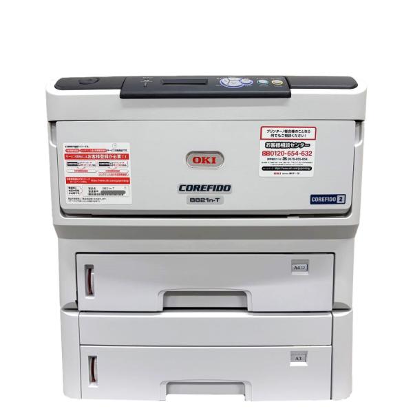 COREFIDO OKI A3対応モノクロLEDプリンター B821n-T トータルカウント